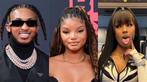 Rubi Rose Shares Alleged DMs From DDG Amid Halle Bailey。